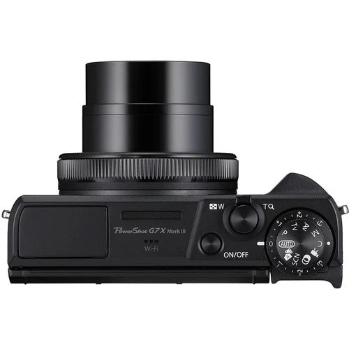 Canon PowerShot G7 X Mark III Camera – Black | 20.1MP 4K Video &amp; Content Creator Camera